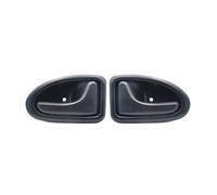 BSBZGKGPBW Manija Puerta Para Para Megane Para Clio 2 Manija Interior De Puerta 8200646948 8200646939(Black Left Right)