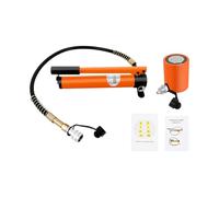 BSC-20+CP-180 Bomba hidráulica manual Set bomba hidráulica 350CC | Gato hidráulico portátil de 70 Mpa, 20 t, 50 mm, 1 m, manguera y mango para cilindro hidráulico 10T/20T
