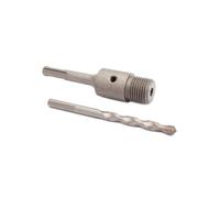 BSD Adaptador de Sierra de Corona - SDS-Plus 110mm M22 - Adaptador de Corona Perforadora, Adaptador de Sierra de Corona con Broca Central