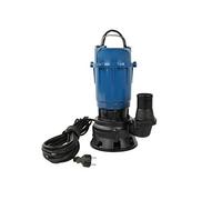 BSD Bomba de Aguas Sucias con Trituradora, Cuerpo en Hierro Fundido - Bomba de Inmersión para Aguas Residuales WQD 10-8-0,55-550W, 17 000L/h, Altura de Impulsiòn máx. 8m