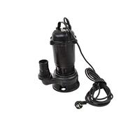 BSD Bomba de Aguas Sucias Sumergible con Trituradora - Cuerpo en Hierro Fundido para Aguas Residuales WQD 10-8-0,55-550W, 17 000L/h, Altura de Impulsión máx. 8m