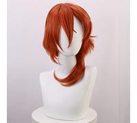 BSD - Disfraz de cosplay de Dazai Osamu de Nakahara Chuuya/Yosano Akiko, traje de cosplay de anime Nakajima Atsushi, uniforme de detective, pantalón o camisa, conjunto completo con peluca, traje de
