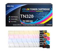 BSD Tech Toner TN328 TN-328 Cartucho de tóner de Repuesto con Chip Compatible con Konica Minolta TN328 para Bizhub C250i C251i C300i C301i C360i C361i C450i C451i C550i C551i C650i C651i