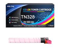 BSD Tech Toner TN328 TN-328 Cartucho de tóner de Repuesto con Chip Compatible con Konica Minolta TN328 para Bizhub C250i C251i C300i C301i C360i C361i C450i C451i C550i C551i C650i C651i