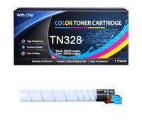 BSD Tech Toner TN328 TN-328 Cartucho de tóner de Repuesto con Chip Compatible con Konica Minolta TN328 para Bizhub C250i C251i C300i C301i C360i C361i C450i C451i C550i C551i C650i C651i