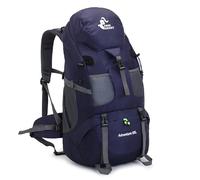 Bseash 50L Mochila de senderismo ligera y resistente al agua, mochila de deporte al aire libre, bolsa de viaje para escalar, acampar, viajar