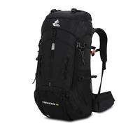 Bseash Mochila de senderismo ligera impermeable de 60L con cubierta de lluvia, mochila deportiva al aire libre para escalada acampar y turismo