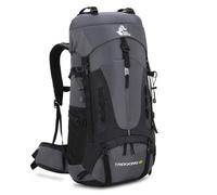 Bseash Mochila de senderismo ligera impermeable de 60L con cubierta de lluvia, mochila deportiva al aire libre para escalada acampar y turismo