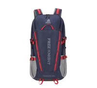 Bseash Mochila impermeable de 45 litros para senderismo, camping, con cubierta para lluvia, deportes al aire libre, bolsa de viaje para escalada, esquí, ciclismo, Azul marino, 40L US, Viajes