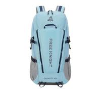 Bseash Mochila impermeable de 45 litros para senderismo, camping, con cubierta para lluvia, deportes al aire libre, bolsa de viaje para escalada, esquí, ciclismo, Azul, 40L US, Viajes