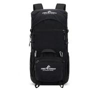 Bseash Mochila ligera de senderismo de 30 L, para deportes al aire libre, impermeable, bolsa de viaje para ciclismo, escalada, esquí (negro)