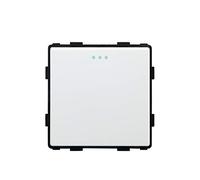 BSEED Inserto de Función Mecánica Interruptor Cruzado de 1 Velocidad y 3 Vías Interruptor de Luz de Pared PC Interruptor de Cambio Blanco