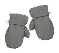 Bseical Manoplas Bebe Invierno, Manoplas Bebe Recien Nacido, Guantes Nieve Niño 2-6 Años, Guantes Termicos Deporte de Mitones, para Correr Esquí Bici Sport Ski Accesorios Niño Niña (S, Gris)