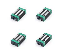 BSEID Deslizador de Bloques de cojinete HGH20CA for riel Deslizante Lineal HGR20, Bloques de Carro Deslizante de cojinete Lineal HGH20CA for Piezas CNC(4Pcs)
