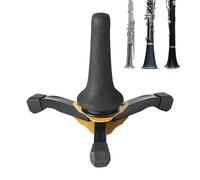 BSEID Soporte para Trompeta - Soporte para trípode portátil,Accesorios para Instrumentos de Viento, Soporte Plegable para saxofón Soprano para Flauta, Clarinete, Oboe, saxofón Soprano