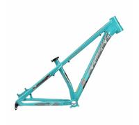 BSFHQS 26er 27.5er XC/AM/DJ/4X Hardtail Cuadro De Bici Dirt Jump 14.5" Aleación De Aluminio Cuadro De Sendero para BIC De Montaña Freno De Disco Eje Pasante 12x148mm Boost(Groen)