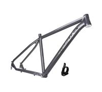 BSFHQS 27.5/29er XC/AT Cuadro De Freno De Disco De Bicicleta De Montaña Cuadro De Cross Country De Aleación De Aluminio De 17" 19" 10 * 135mm Marco BTT De Liberación Rápida, BSA BB68mm(Gray,29 * 17")