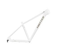 BSFHQS Cuadro De Bicicleta De Montaña XC 27.5/29er 15/17/19/21" Marco Rígido De Cross Country Marco De Freno De Disco De Aleación De Aluminio 135mm QR Enrutamiento Interno BB68mm(White,29 * 17")