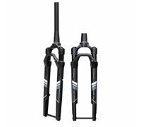 BSFHQS Horquilla De Suspensión De Bici De Carretera Gravel 700C Viaje 40mm Freno De Disco 1-1/2" Cónico Horquilla Delantera De Aire De BTT XC Eje De 12mm HL