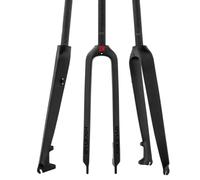 BSFHQS Horquillas BTT De Fibra De Carbono Completas 26/27.5/29" Horquilla Rígida De Bicicletas De Montaña 1-1/8'' Tubo Recto Horquilla Delantera con Freno De Disco 9 * 100mm QR(29")