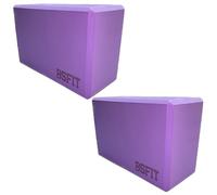 BSFIT 2 Bloques de yoga de espuma eva, Eleva tu Experiencia de Yoga y Pilates con Ladrillo de Calidad. bricks, bloques elevación
