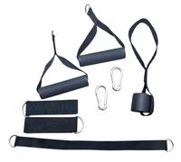 BSFIT® Agarraderas para Bandas Elásticas Musculación - Accesorios Resistentes para Gomas Elásticas, Bandas Elásticas y Cintas Elásticas para Entrenamiento de Fuerza en Casa y Gimnasio