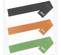bsfit Bandas Elásticas Musculación (3 x 1,20mt Abiertas) | Cinta Ancha Fitness, Goma Gimnasia piernas y Glúteos | Gomas elásticas BSFIT | Goma Elastico Fitness para Casa o Gym