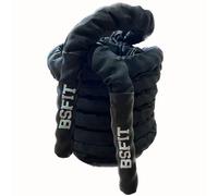 BSFIT Cuerda de Batalla para Entrenamiento Funcional Tipo Battle rop 9m- SOGA Entrenamiento y casa, Ejercicio en casa y Cuerda de Combate - Ideal para Entrenamiento y Rope Training