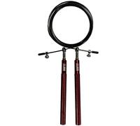 BSFIT® Cuerda de Saltar | Comba Profesional para Fitness y Boxeo | Ideal para Cardio, Entrenamientos de Velocidad y Cross Training | Duradero y Ligero con Alta Adaptabilidad. (ALUMINIO FINO ROJO)