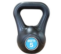 BSFIT Pesa Rusa Kettlebell Fabricada en España, Agarre Ergonómico, Base Estable, Entrenamiento de Fuerza y Fitness, 3 a 14 kg (5 Kg)