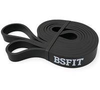 BSFIT Set de Goma elástica Fitness con Agarres y Anclajes - Gomas elásticas Fitness BSFIT, Gomas elasticas musculacion con Agarre, Goma Gimnasia piernas, Asistencia Dominadas