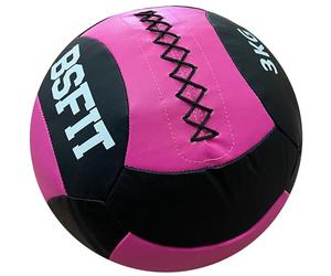 BSFIT Wall Ball 3 kg Pelota Ideal para Ejercicios de Functional Fitness, fortalecimiento y tonificación Muscular - Agarre Antideslizante Workout, Balon Medicinal