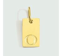 BSGUZ Dije con letras del alfabeto para collares, joyería de acero inoxidable, accesorios con letras grabadas, joyería de moda para mujer - YP45236 - O-GOLD