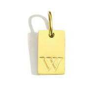 BSGUZ Dije con letras del alfabeto para collares, joyería de acero inoxidable, accesorios con letras grabadas, joyería de moda para mujer - YP45236 - Plata