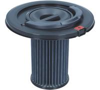 BSH GmbH Hausgeräte Filtro de vacío, Hepa, reutilizable, plisado, plano, filtro de panel, mango, 1 unidad