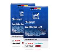 BSH Toallitas de acero inoxidable para Bosch, Siemens, Gaggenau, Neff (2 unidades)