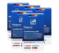BSH Toallitas de cuidado de acero inoxidable para Bosch, Siemens, Gaggenau, Neff (5 unidades)