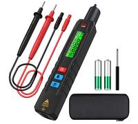 BSIDE Detector de Voltaje sin contacto Pluma Probador de voltaje CA CC Termómetro infrarrojo de modo dual VFC NCV Tester electrico Alarma Linterna