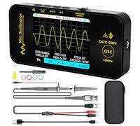 BSIDE Osciloscopio digital Ancho de banda 10MHz Osciloscopio de mano Pantalla TFT de 3.2'' Osciloscopio portátil 48MSa/s Frecuencia de muestreo Función de disparo Auto/Nomal/Simple