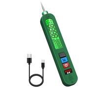 BSIDE S4 Bolígrafo Detector de Voltaje Sin Contacto Voltímetro Lápiz Recargable AC 12V-300V con LCD Grande y Zumbador Medidor de Fugas Electricas Unipolar con Linterna para Casa