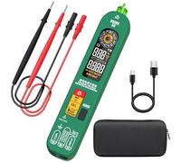 BSIDE S8 Probador de Voltaje Recargable Multímetro Digital Inteligente Medidor de Fugas Eléctricas 3 en 1 Display a Color Lápiz Detector de Fase Sin Contacto Capacimetro Probador de Continuidad