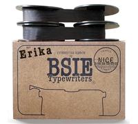 BSIE Typewriters - Cinta para máquina de escribir Erika Negro - Pack Doble - Compatible con Erika 5, Erika 9, Erika 10, Erika 30, Erika 42 - GR1 / DIN 2103 / DIN 32755 - Probada en Niza, Francia