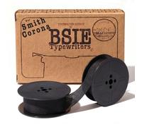 BSIE Typewriters - Cinta para máquina de escribir Smith Corona Negro - Compatible con Silent Super, Sterling, Galaxie, Skyriter, Classic 12 - GR9 - Probada en Niza, Francia