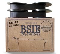 BSIE Typewriters - Cinta para máquina de escribir Smith Corona Negro - Pack Doble - Compatible con Silent Super, Sterling, Galaxie, Skyriter, Classic 12 - GR9 - Probada en Niza, Francia