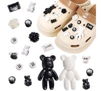 BSITSSS 18 PCS Adornos para Zapatos, Shoe Charms, Adornos de Zapatos, PVC Pins Decorativos de Dibujos Animados Accesorios y Encantos para Zapatos, Decoración de Zapatos para Adultos, Niños y Niñas