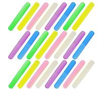 Bskifnn 24PCS Plastic Toothbrush Case Six Colors Portable Dust-Proof Toothbrush Cases Toothbrushes Holder for Daily and Travel Use (24)