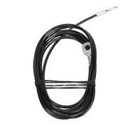 BSLSVGE 5mm High - Strength Exercise Pulley Cable | 100KG Load Capacity Replacement Cable for Pulley Systems | Gym/Home Workout Accessories | ABS + Steel Construction, Easy Installation (2m)