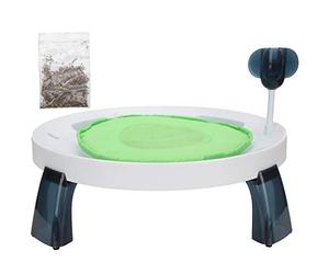 BSLSVGE Estera de enfriamiento para Gatos Almohadilla de Hielo de Gel de Verano Cojín de Cama para Mascotas Diseño Antideslizante con Varilla Divertida para Gatos de Interior y Exterior