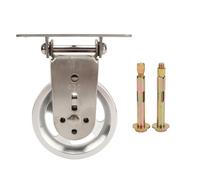 BSLSVGE Exercise Pulley Wheel | Bidirectional 360° Swivel & Non - Corrosive Design | Silent Rotation for Home Gym/Cable Machine | Sturdy Pulley System Equipment with Quick Installation (Aluminum)