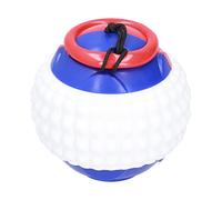 BSLSVGE Pelota de Entrenamiento para Perros Juguete para Masticar Juego Interactivo Cuerda de Goma Duradera Ejercicio para Mascotas Pelota para lanzar a Mano para Perros Material ABS TPR (Blue)
